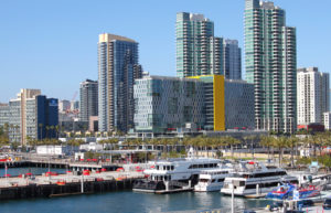 Downtown View of Newport Beach California